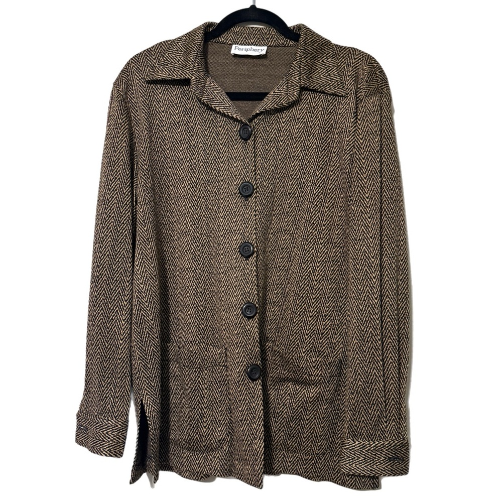Periphery vintage women’s button front blazer jacket see measurements for size